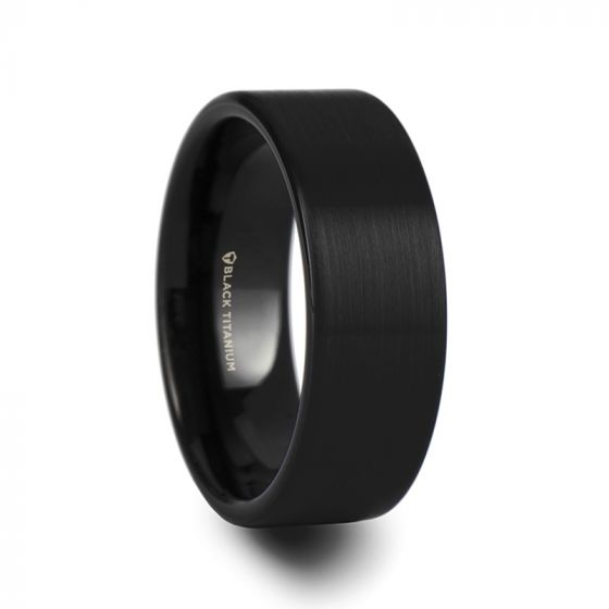 Titanium Mens Wedding Band